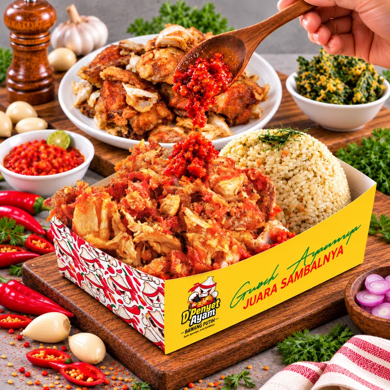 Ayam Penyet Sambal Terasi